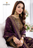 Asim Jofa Chiffon, Deep Purple Jhilmil Collection