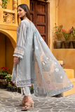 Jahanara J16-10 Light Grey Summer Lawn Vol VI 2022