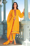 Gul Ahmed MJ-12077 Premium Lawn Embroidered 2022