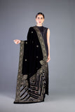 Bareeze Ambrosa 2 Shawl Ch3324 Black Shawl Dress