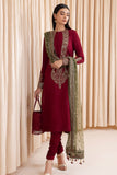 Jazmin Embroidered Raw Silk UR-7004 Formal Collection 2024