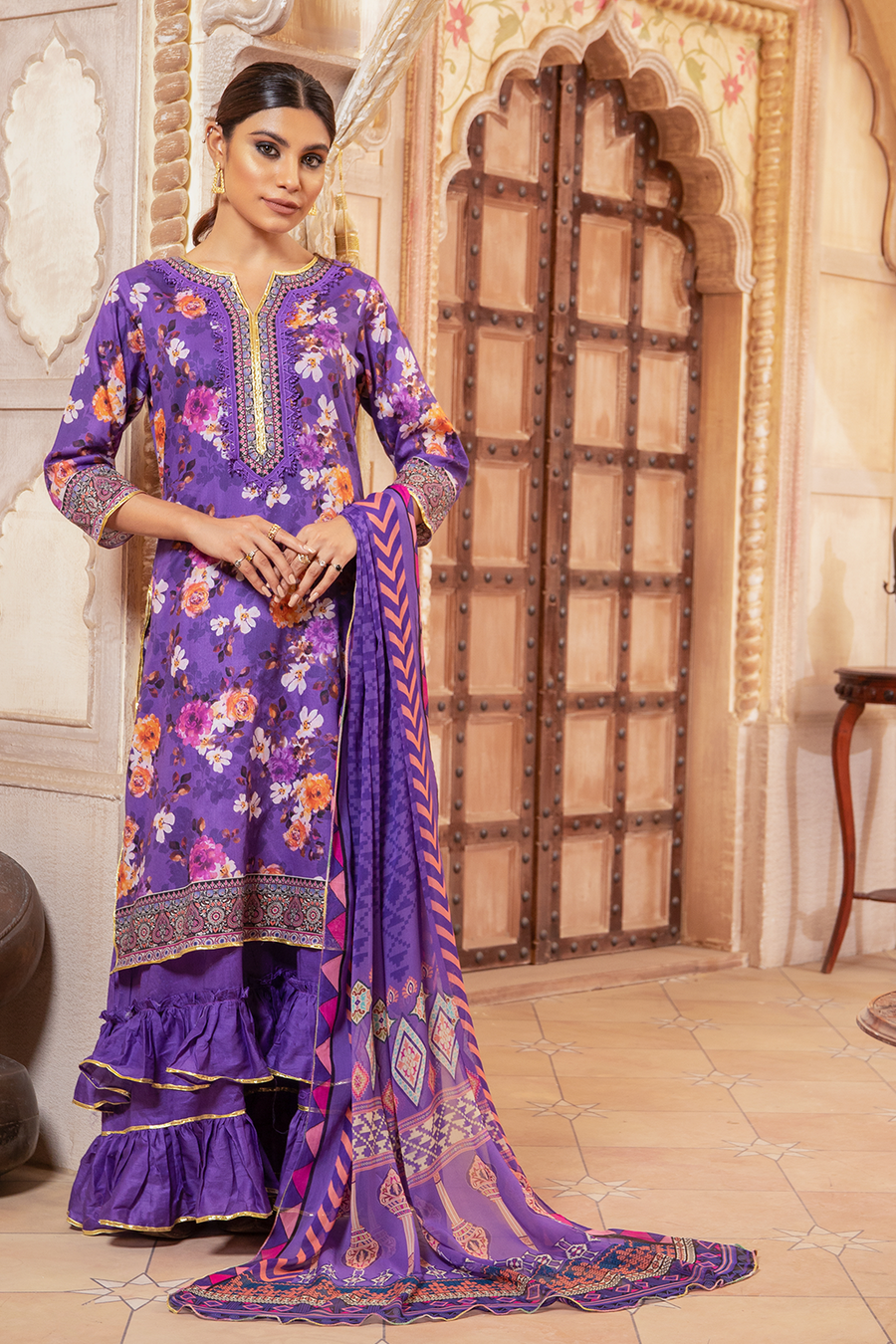 Jahanara CJ9-07 Purple Velvet Mid Summer 2022 2022