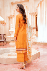 Jahanara J19-09 Tangerine Linen Vol 02 2022