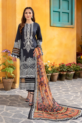 Jahanara J16-04 Black Summer Lawn Vol VI 2022