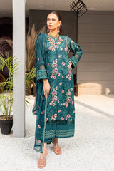 Marjjan MRK-01B  Janum Embroidered Karandi Collection 2022