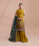 Sapphire 3 Piece - Dyed Embroidered Blended Organza Suit 3FE-LX23V1 Spring Summer Lawn Vol 1