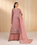 Sapphire U3FE-LX23V10-17 - 3 Piece - Embroidered Velvet Suit Festive 2 Collection