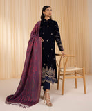 Sapphire U3FE-LX23V10-18 - 3 Piece - Embroidered Velvet Suit Festive 2 Collection