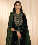 Sapphire U3FE-LX23V10-19 - 3 Piece - Embroidered Velvet Suit Festive 2 Collection