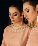 Sapphire U3FE-LX23V10-21 - 3 Piece - Embroidered Raw Silk Suit Festive 2 Collection