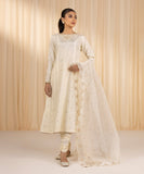 Sapphire U3FE-LX23V10-22 - 3 Piece - Embroidered Raw Silk Suit Festive 2 Collection