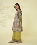 Sapphire 3 Piece - Digital Printed Embroidered Zari Lawn Suit 3PE-SG23V1 Spring Summer Lawn Vol 1