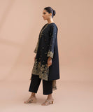 Sapphire 3 Piece - Embroidered Fine Cotton Satin Suit 3PE-SG23V1 Spring Summer Lawn Vol 1
