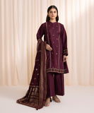 Sapphire U3PE-ST23V10-12 - 3 Piece - Embroidered Khaddar Suit Festive 2 Collection