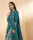 Sapphire U3PE-ST23V10-18 - 3 Piece - Embroidered Khaddar Suit Festive 2 Collection