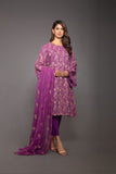 Bareeze Gul E Saba Bnl762 Purple Dress