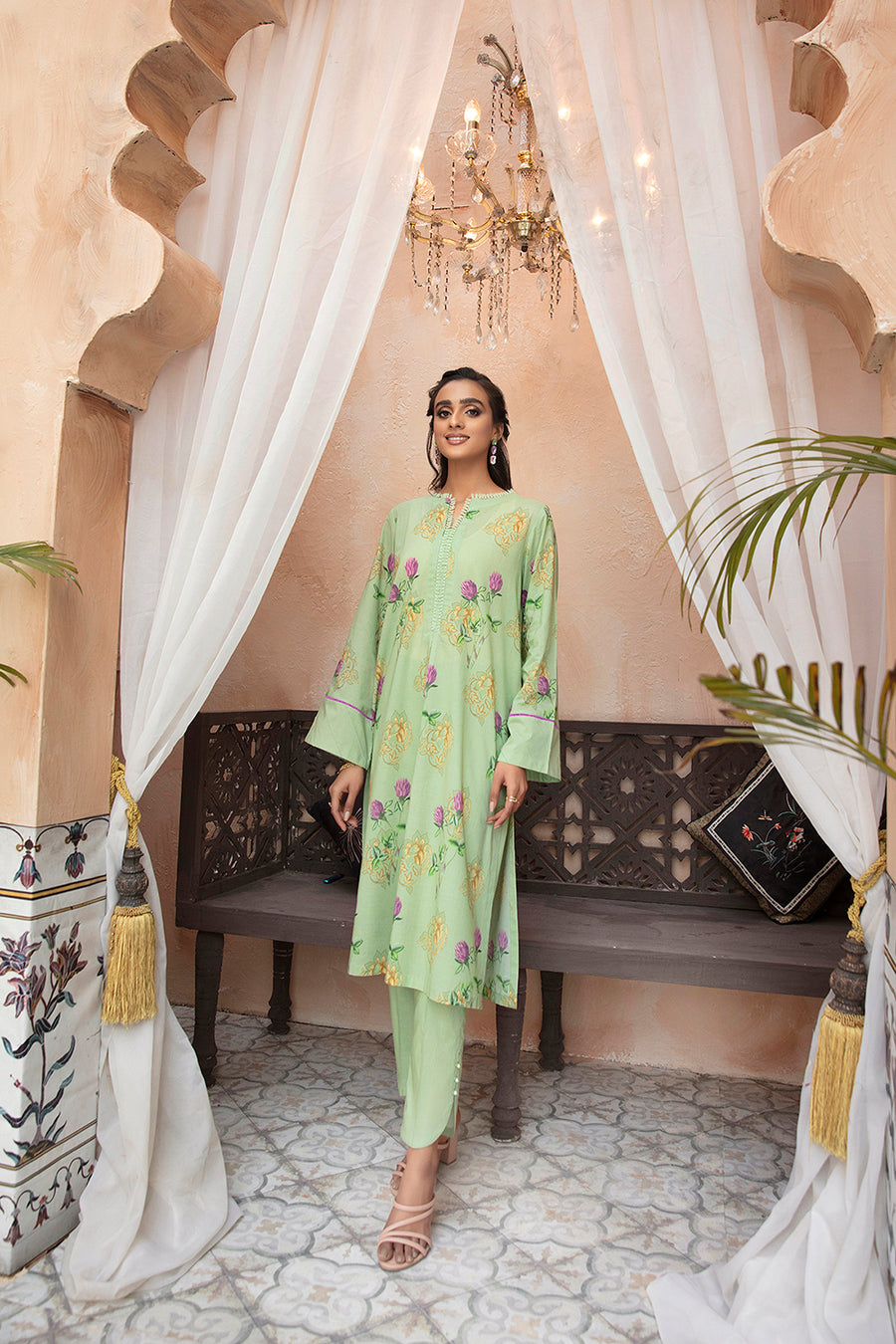 Nishat linen sale frocks 2018