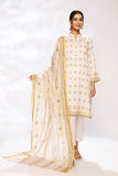 Nishat Linen 42201508 Yellow Off white Mid Summer 2022