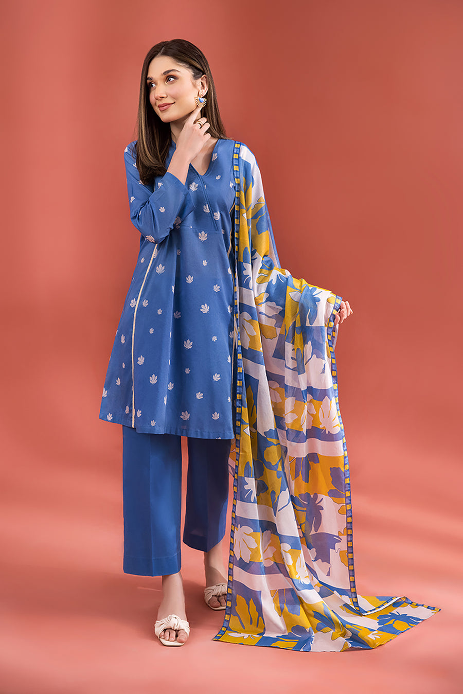 Nishat Linen 42201556 Blue Freedom to Buy 2022 Sara Clothes Nishat Linen 42201556 Blue Freedom to Buy 2022 Sara Clothes