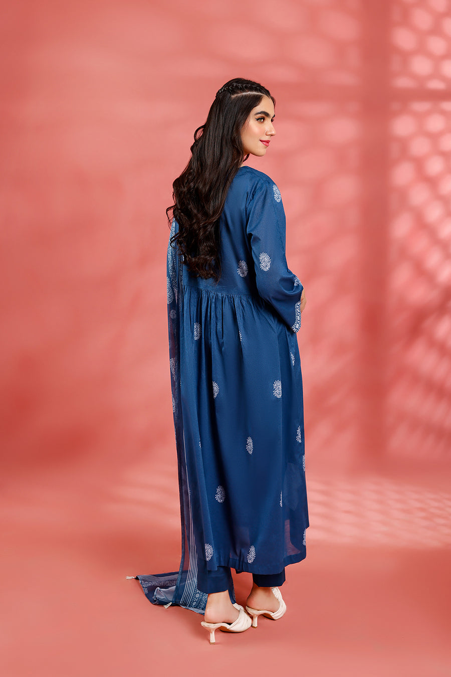 Nishat Linen 42201574 Blue Freedom to Buy 2022 – Sara Clothes