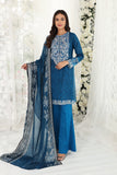Nishat Linen 42201639-Printed Embroidered 3PC Amaltas Sunheri Eid Collection 2022
