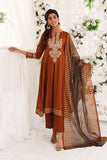 Nishat Linen 42201643-Printed Embroidered 3PC Amaltas Sunheri Eid Collection 2022
