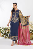 Nishat Linen 42201650- Embroidered 3PC Amaltas Sunheri Eid Collection 2022