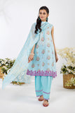 Nishat Linen 42201673-Printed Embroidered 3PC Amaltas Sunheri Eid Collection 2022