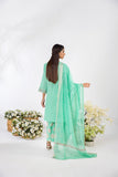 Nishat Linen 42201678-Printed Embroidered 3PC Amaltas Sunheri Eid Collection 2022