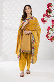 Nishat Linen 42202338-Printed 3PC Amaltas Sunheri Eid Collection 2022
