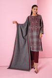 Nishat Linen 42205046 Embroidered Yarn Dyed 3PC Winter Being You 2022