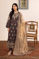 Nishat Linen 3 Piece Embroidered Suit 42401031 Freedom To Buy