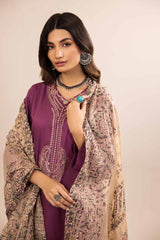 Nishat Linen 3 Piece Embroidered Suit 42401034 Freedom To Buy