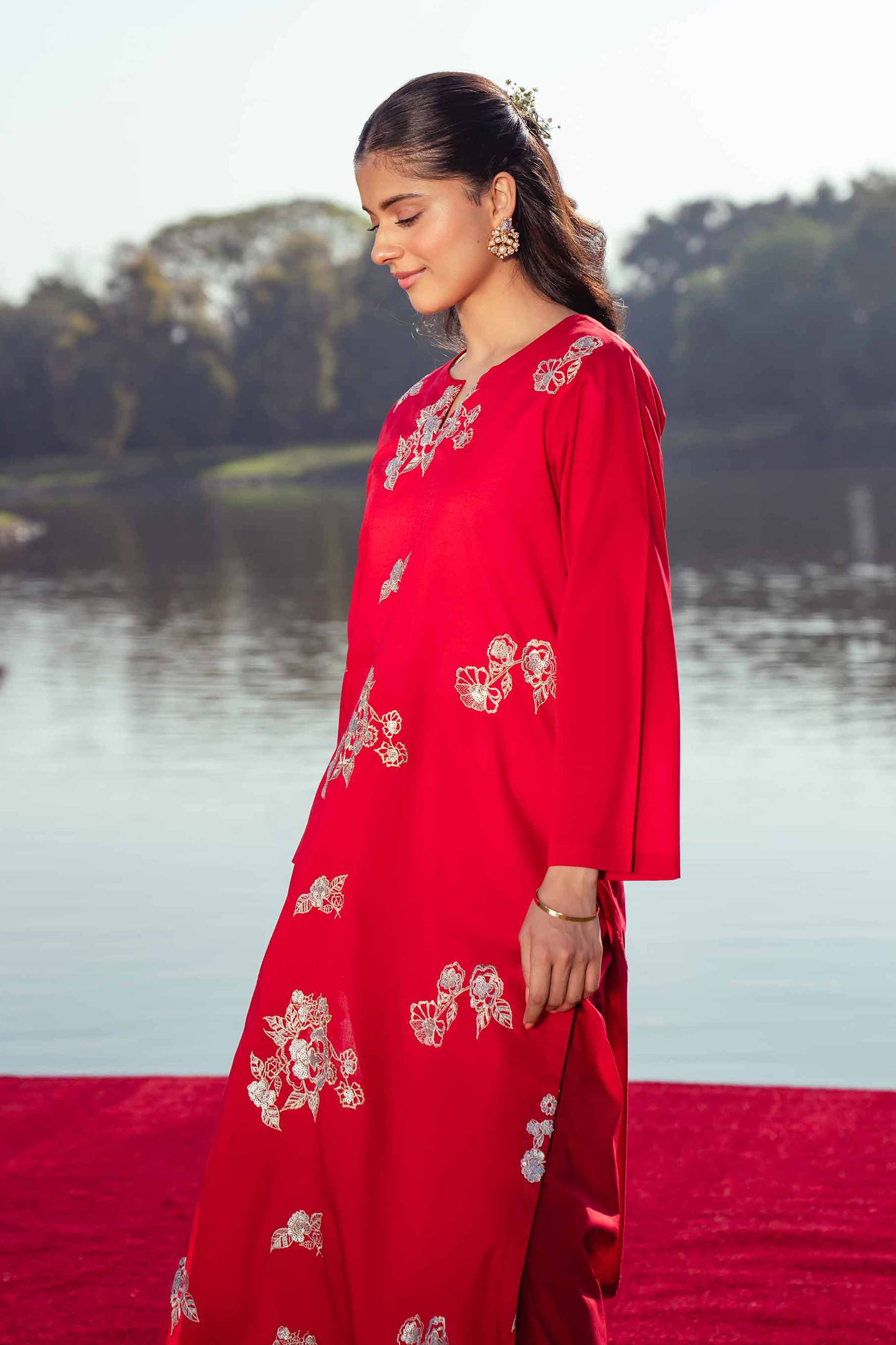 Nishat Linen 2 Piece Dyed Embroidered Suit 42401059 Freedom To Buy  Sara  Clothes