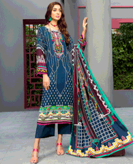 Ittehad IF JN 1606A Linen Series 3 Piece 2020