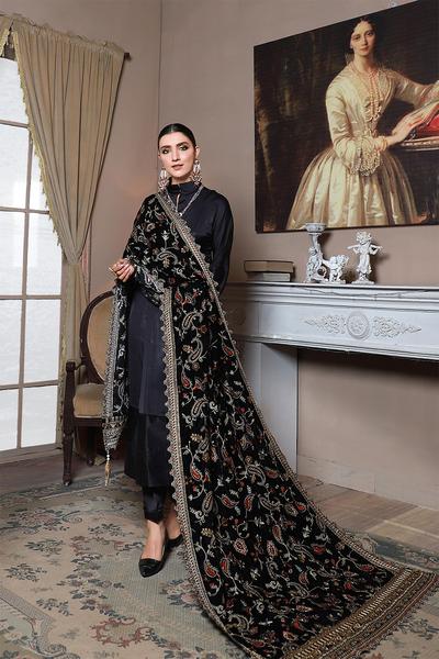Dress With Velvet Shawl Emaan Adeel Black Velvet Luxury Velvet Shawl 2021 Sara Clothes Dress With Velvet Shawl Emaan Adeel Black Velvet Luxury Velvet Shawl 2021 Sara Clothes