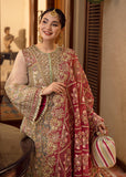 Crimson Artisanal Anecdotes Aik Jhalak Wedding Collection