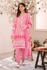 Jahanara CJ10-12 Strawberry Lawn Vol IV 2022