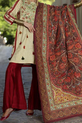 Almirah ALP-2PS 486 Beige Lawn Collection 2021