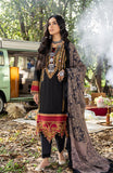 Alzohaib Wintry Breeze 22-06 Wintry Breeze Embroidered Shawl 2022