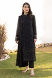 Iznik UE-98 Ebony Black Summer Lawn