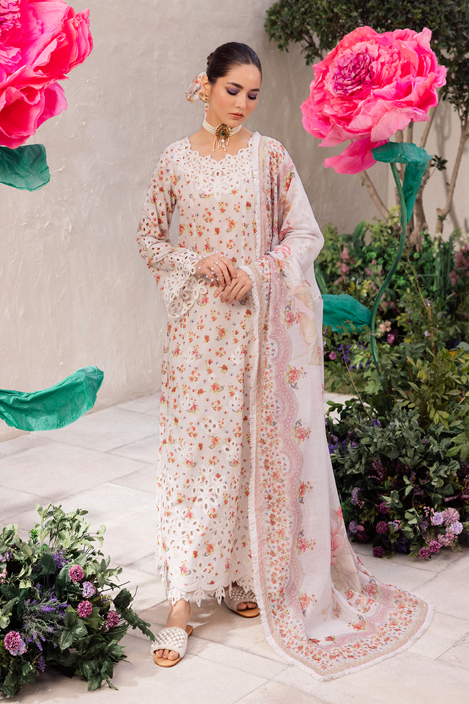 Iznik DL-05 Dahlia Luxury Lawn 2024 – Sara Clothes