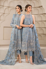 Zarif ZF 05 Blue Bell Falak Formal Wear