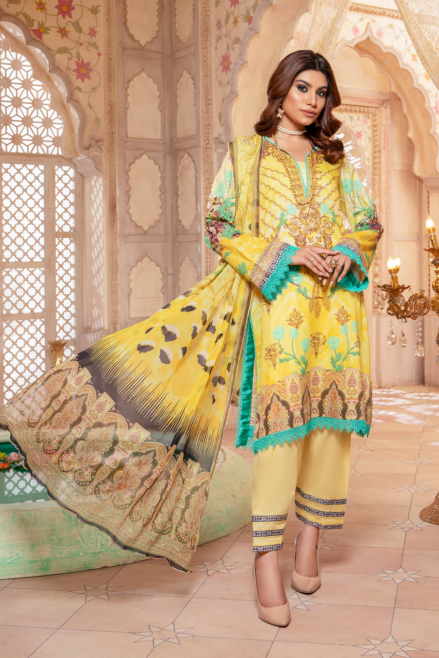 Jahanara CJ9-06 Lemon Yellow Mid Summer 2022 2022