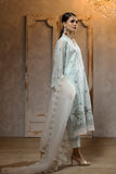 Dhanak DA 2065 Sky Blue Embroidered Kurta With Dupatta Festive Signature & Luxury Statements