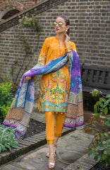 Al Zohaib RNE20-07A Rung Embroidered Collection 2020