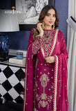 Asim Jofa Magenta, Paper Cotton Jhilmil Collection