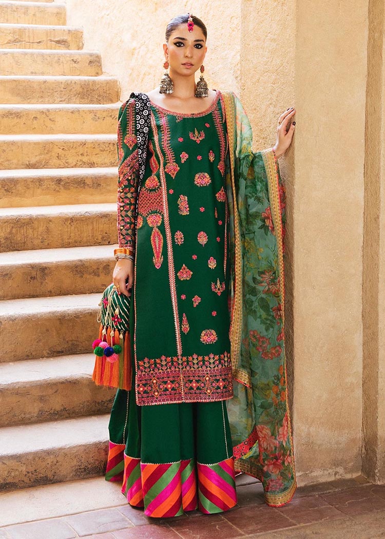 hussain rehar green dress Hussain Rehar