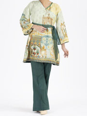 Almirah ALP-2PS 869 Sea Green Lawn Collection 2021