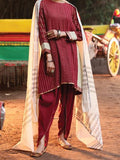 Almirah ALP-3PS 950 Maroon Lawn Collection 2021